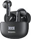 Yesido TWS19 Earbud Bluetooth Handsfree Ακουστικά με Θήκη Φόρτισης Μαύρα