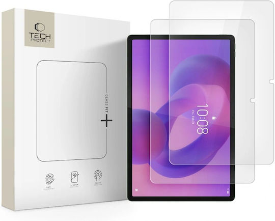 Tech-protect Glass Fit+ 2-pack Lenovo Idea Tab Plus 12.1 Tb-361 Clear