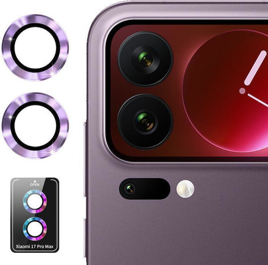 Enkay Hat-prince Camera Protection Tempered Glass Purple for the Xiaomi 17 Pro Max