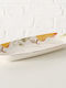 MSA Serving Platter Oval White 35x15cm