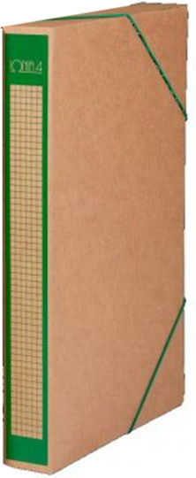 Κουτια Ιωνια Ρ 4 Λαστιχο Κραφτ 27x35x4cm Κπ 04 Πρασινο