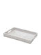 Rectangular Serving Tray with Handles in Beige Color 41x31cm 3175 1pcs