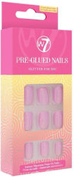 Pre Glued Nails Glitter You W7
