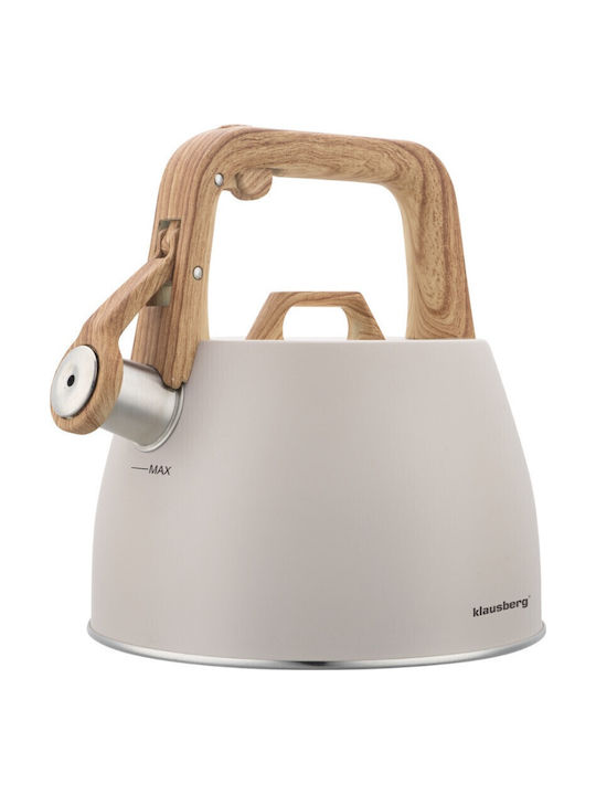 Klausberg Kettle Stainless Steel Gray 2500ml