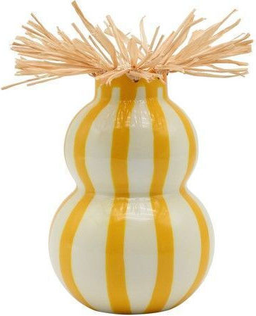 Vase Esperanza Rayas Bailarinas Yellow