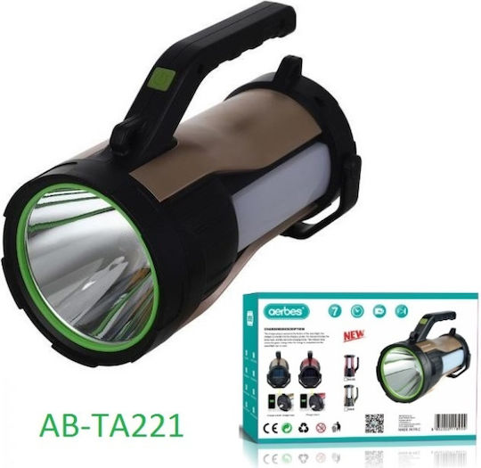 Aerbes Led Rechargeable Lantern for Camping 30W Gold