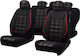 Smartic Set Spătare Auto 11buc Negru