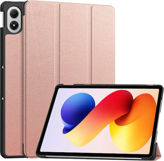 Techsuit Foldpro Флип капак Розово злата (Xiaomi Redmi Pad 2 Pro)