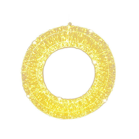 Next Christmas Lighted Decorative Wreath