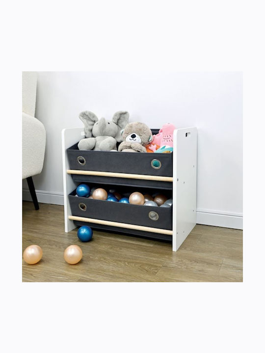 Toy Storage System made of Wood 55x35x50cm 1pcs