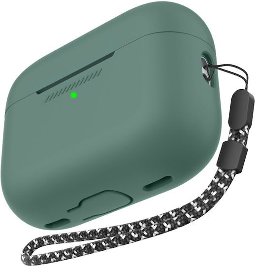 AHAstyle Case Silicone in Green color for Apple AirPods Pro 2