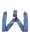 Blue Suspenders Men