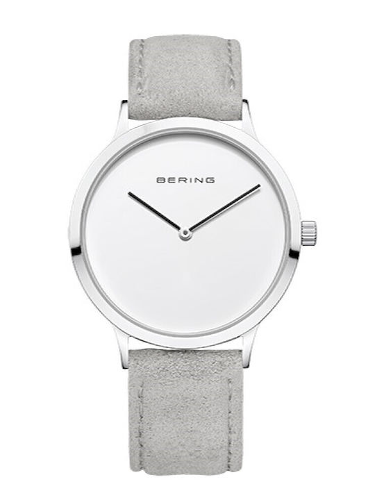 Bering Time Γυναικείο Ρολόι 39mm Μπαταρίας με Γ...
