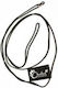 Chaba Dog Leash/Lead Strap in Black color
