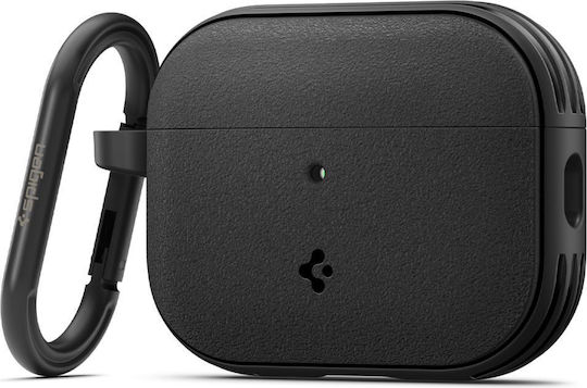 Spigen Vault Case Silicone with Hook in Black color for Apple AirPods Pro 3