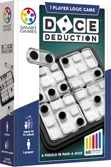 Επιτραπέζιο Παιχνίδι Dice Deduction για 1 Παίκτη 10+ Ετών Smart