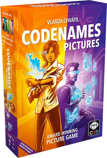 Board Game Codenames Pictures for 2-8 Players 10+ Years Old (EN) Czech Games Edition