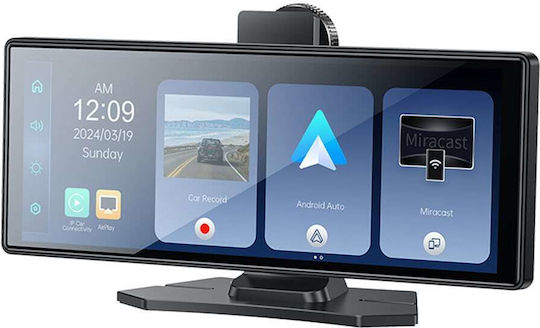 Yesido 10.26" Multimedia Screen for Car Dashboard with Apple CarPlay / Android Auto / Bluetooth / GPS