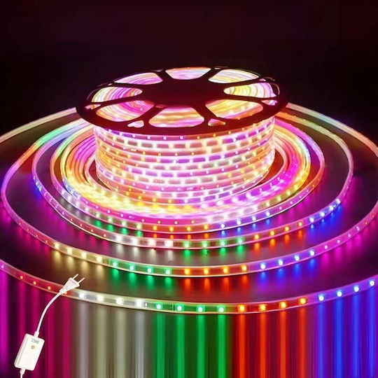 Waterproof LED Strip 220V 20m Type SMD2835 with Power Supply