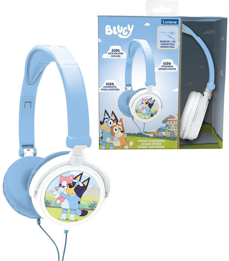 Lexibook Bluey Ενσύρματα Παιδικά On Ear Ακουστικά Μπλε
