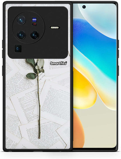 Husă Roșie Trandafir Vivo X80 Pro 5G