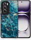 Мраморно Синя Oppo Reno12 Pro Калъф