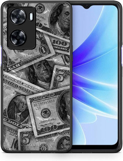 Money Dollars Oppo A57s A77s A77 Θήκη