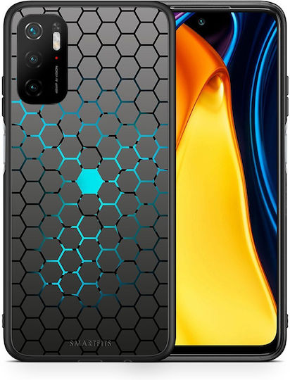 Husă Geometrică Hexagonală Xiaomi Poco M3 Pro