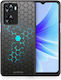 Geometric Hexagonal Oppo A57s A77s A77 Θήκη