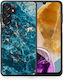 Marble Blue Samsung Galaxy M15 Case