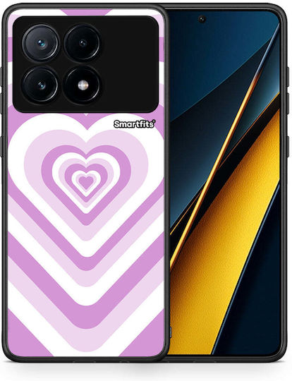 Lilac Hearts Xiaomi Poco X6 Pro 5G Mobile Phone Case