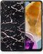 Marble Black Rosegold Samsung Galaxy M15 Θήκη