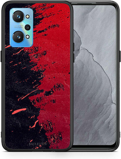 Red Paint Realme GT Neo 2 Mobile Phone Case