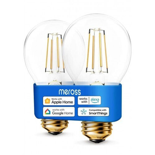 Meross Smart Λάμπες LED 9W για Ντουί E27 Θερμό Λευκό Dimmable 2τμχ