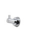 Wall Hanger Ovale Metal Silver