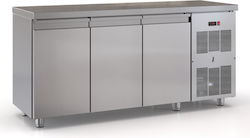 Inox Dobros Gewerbliche Kühltheke mit 3 Türen L175 x B70 x H87cm. Inox Dobros Gewerbliche Kühltheke mit 3 Türen L175 x B70 x H87cm.