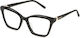 Furla Vfu876 0700 54 Black Eyeglass Frames