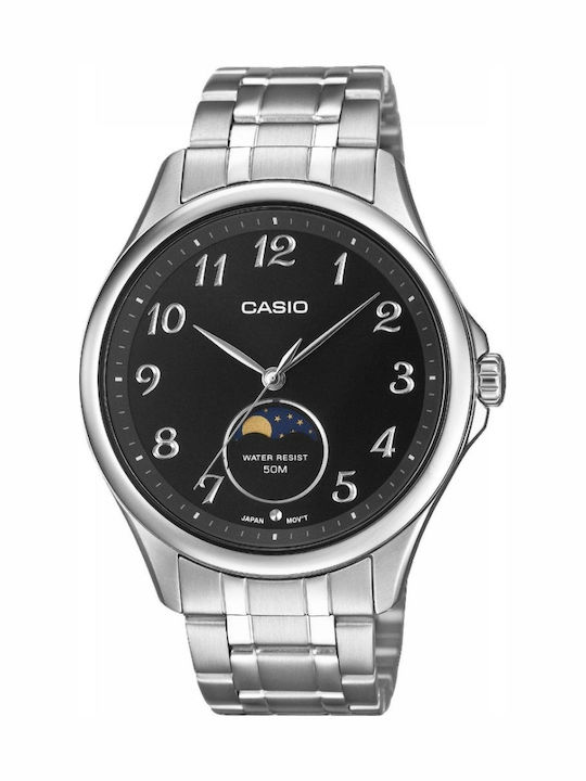 Casio Men's Watch Battery with Silver Stainless...
