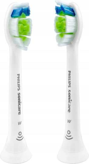 Capete Periuță de Dinți Electrică Philips Sonicare DiamondClean Albe Hx6062/26 2 Bucăți