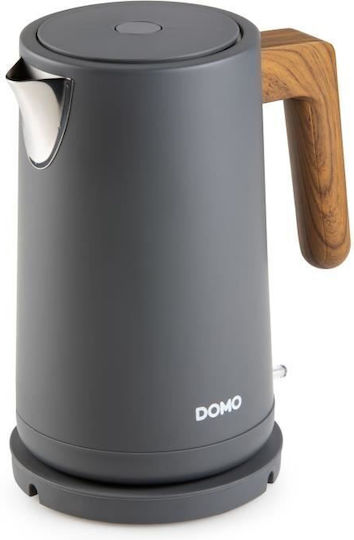 Domo Fierbător 1.7lt 2200W Negru