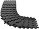 Eva EVA Gym Floor Puzzle Mat Black 18pcs 30x30cm
