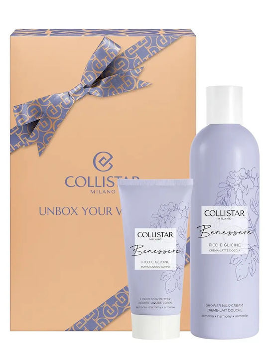 Collistar Benessere Fig And Wisteria Set Σετ Περιποίησης για Ενυδάτωση 2τμχ