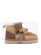 Blurred Micro Women's Ankle Boots Brown