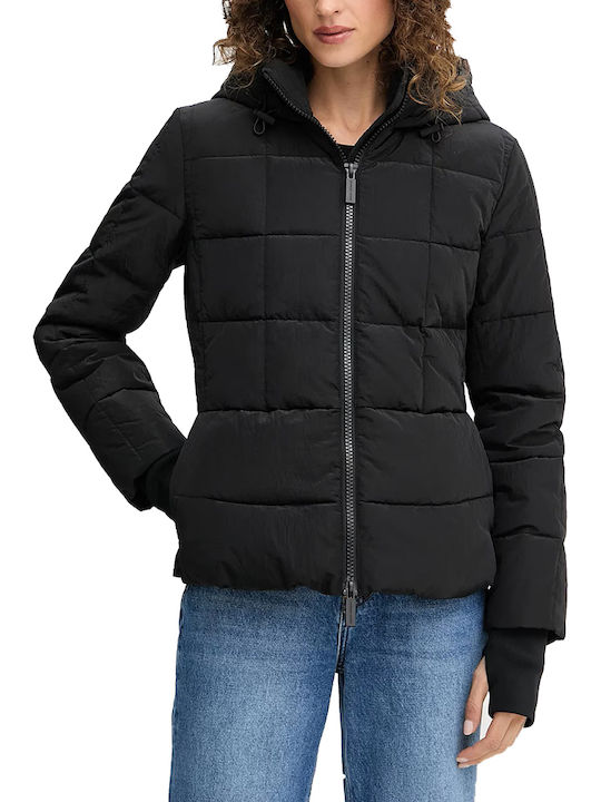 Women's Lifestyle Jacket for Winter Black