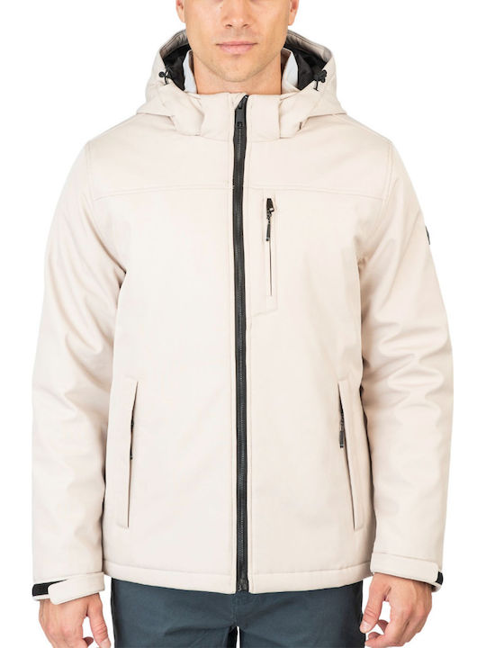 Rebase Μπουφάν Lt Beige