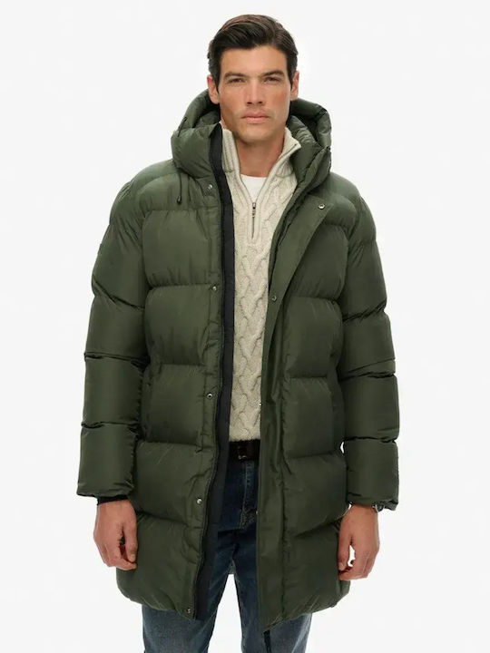 Pepe Jeans Herren Terry Baby Jacke, Grün (Leaf Green), S