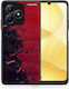 Red Paint Realme Note 50 Θήκη