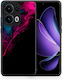 Watercolor Pink Black Oppo Reno13 Pro Case