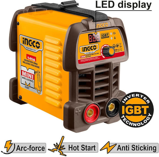 Ingco Welding Machine Inverter MMA with Maximum Welding Current 120A and Duty Cycle 15%