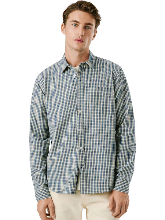 Pepe Jeans Langärmlig Hemd Dulwich Blue